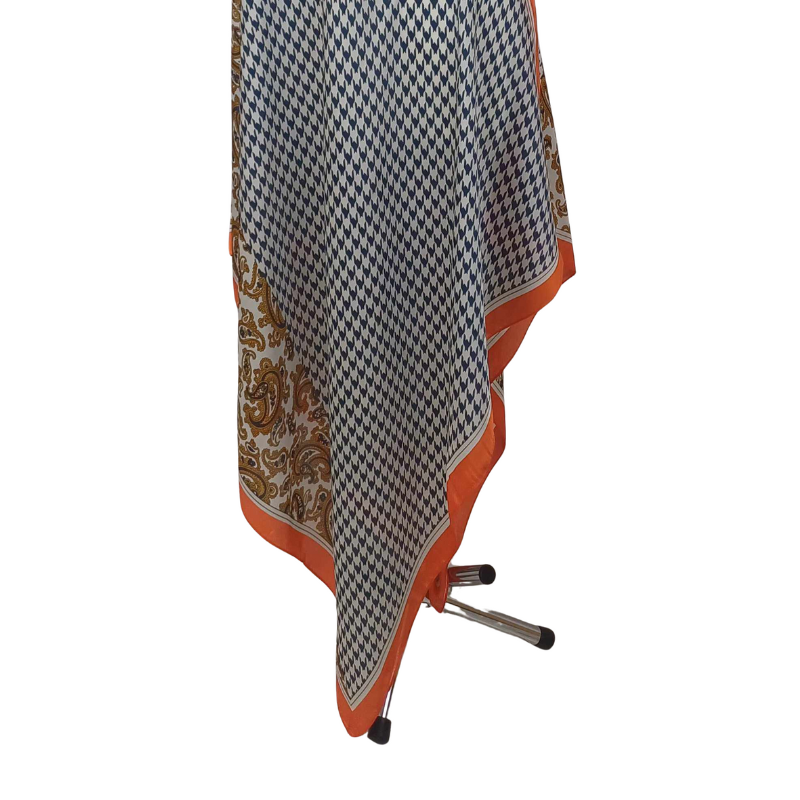 SZAL -  Jedwab naturalny z jedwabnym poliestrem