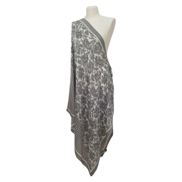 SZAL -  Jedwab naturalny z jedwabnym poliestrem