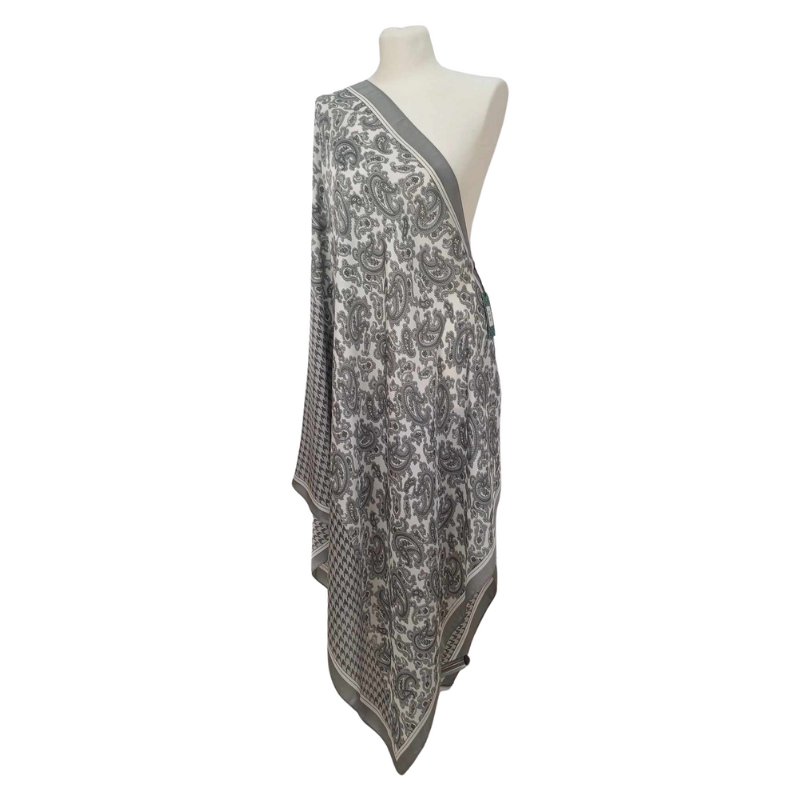 SZAL -  Jedwab naturalny z jedwabnym poliestrem