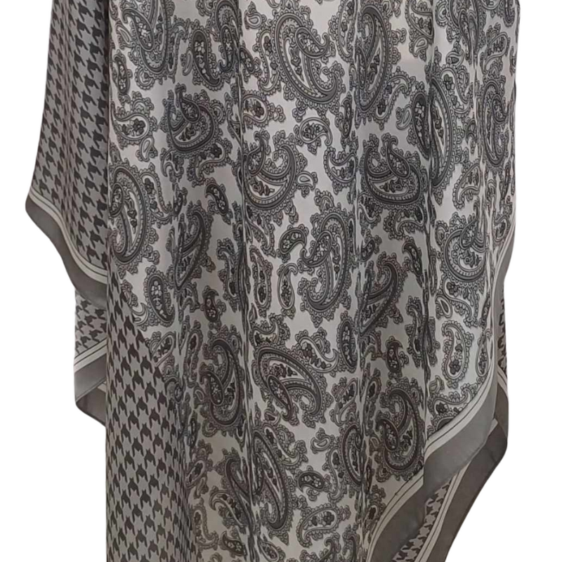 SZAL -  Jedwab naturalny z jedwabnym poliestrem