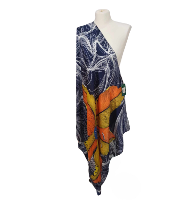 SZAL -  Jedwab naturalny z jedwabnym poliestrem