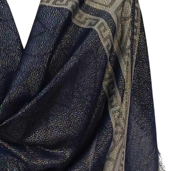 Szal z jedwabiu naturalnego Banarasi