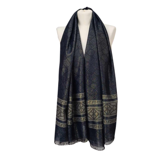 Szal z jedwabiu naturalnego Banarasi