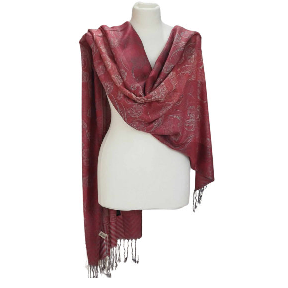 SZAL  - 100%   KASZMIR  /  PASHMINA