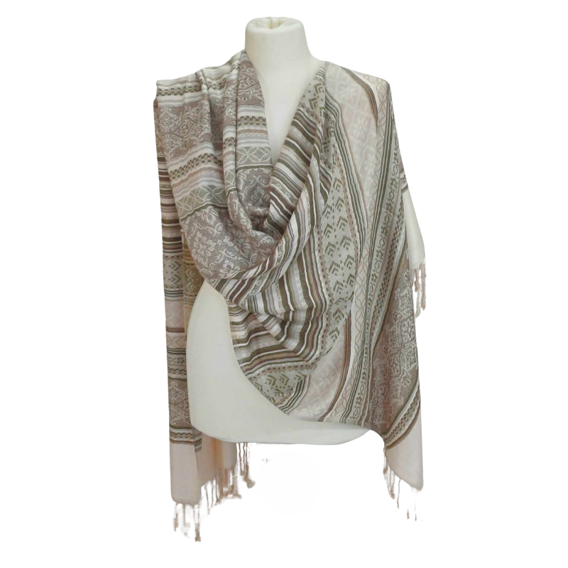 SZAL  - 100%   KASZMIR  /  PASHMINA