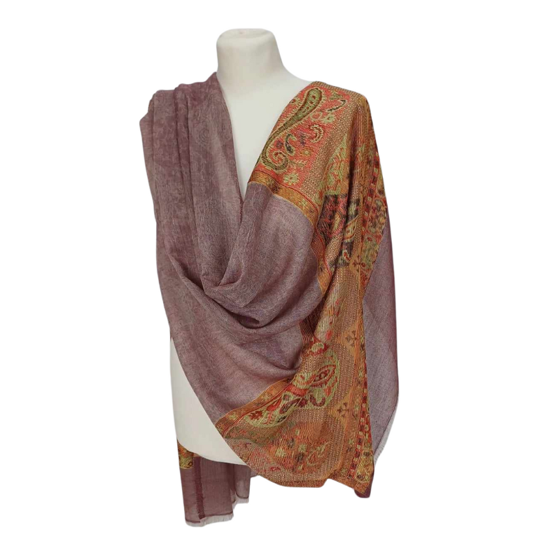 SZAL  - 100%   KASZMIR  /  PASHMINA