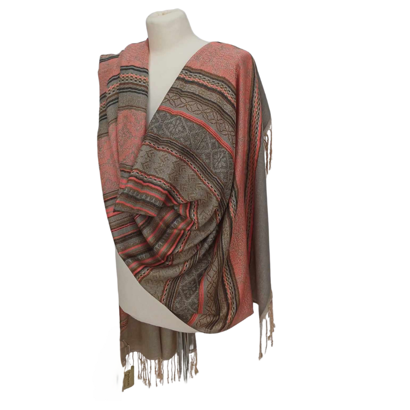 SZAL  - 100%   KASZMIR  /  PASHMINA