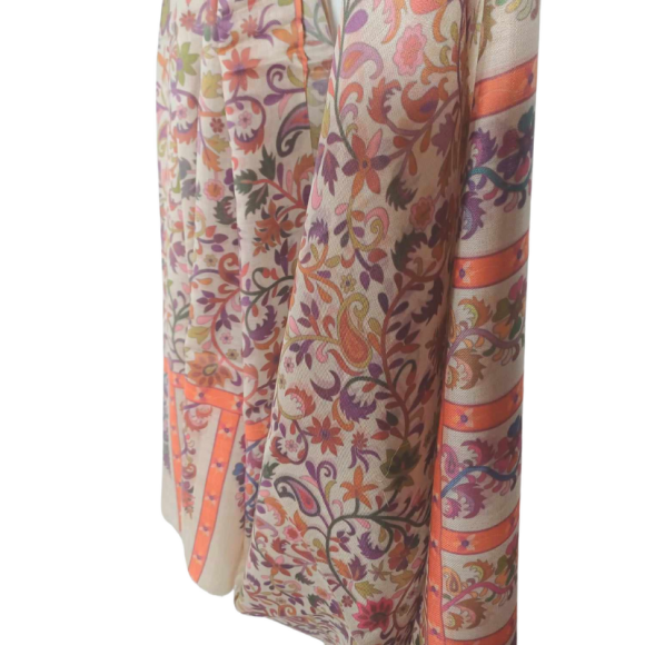 SZAL  - 100%  Kaszmir / Paszhmina  -  KALAMKARI