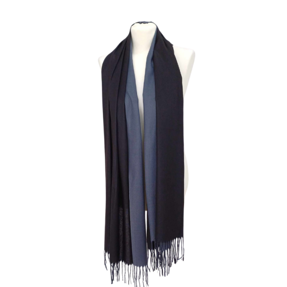 Szal wełniany z runa Kozy Changthangi