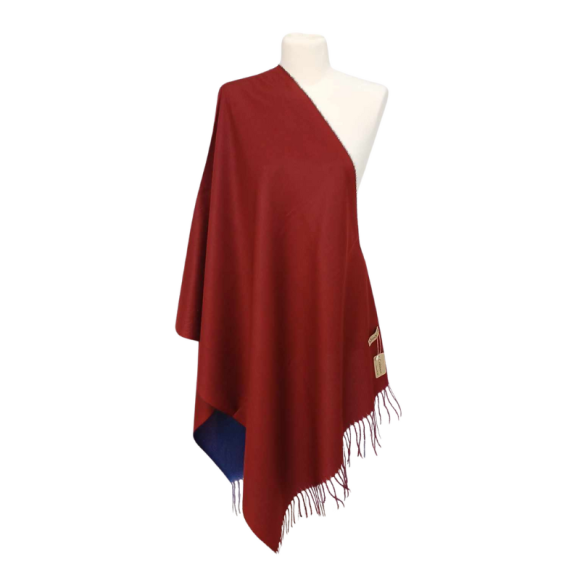 Szal wełniany z runa Kozy Changthangi