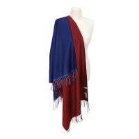 Szal wełniany z runa Kozy Changthangi