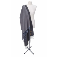 Szal wełniany z runa Kozy Changthangi