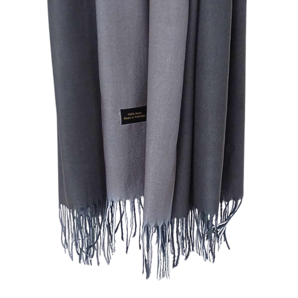 Szal wełniany z runa Kozy Changthangi