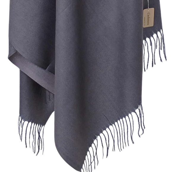 Szal wełniany z runa Kozy Changthangi