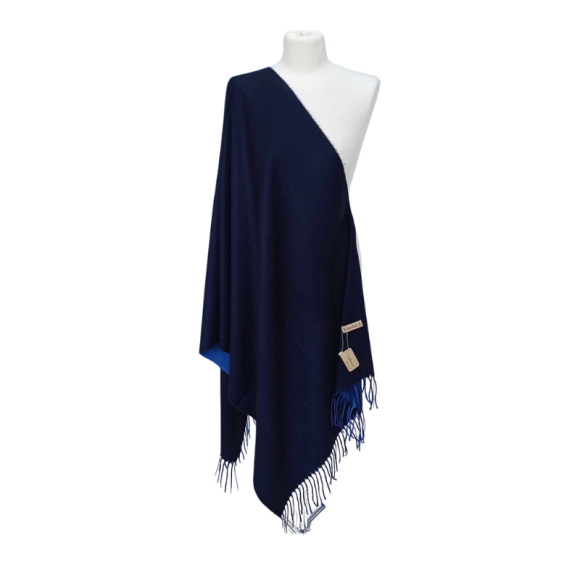 Szal wełniany z runa Kozy Changthangi