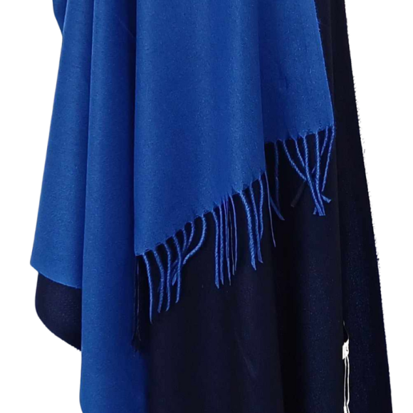 Szal wełniany z runa Kozy Changthangi