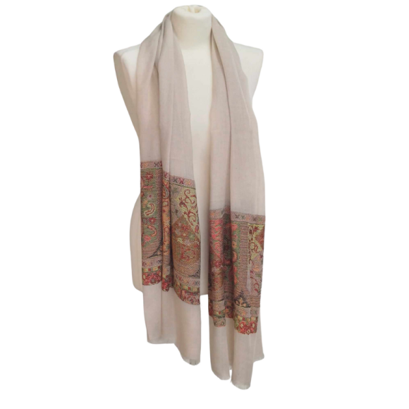 SZAL  - 100%   KASZMIR  /  PASHMINA