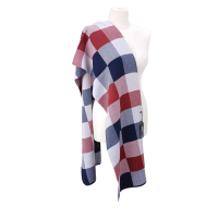 Szal z wełny jagnięcej  z dodatkiem lycry