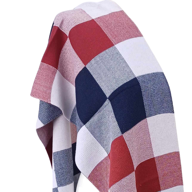 Szal z wełny jagnięcej  z dodatkiem lycry