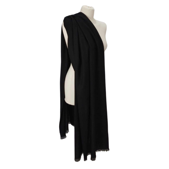 Szal wełniany z runa Kozy Changthangi