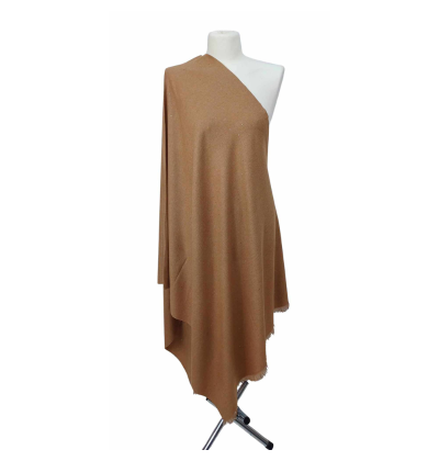 Szal wełniany z runa Kozy Changthangi