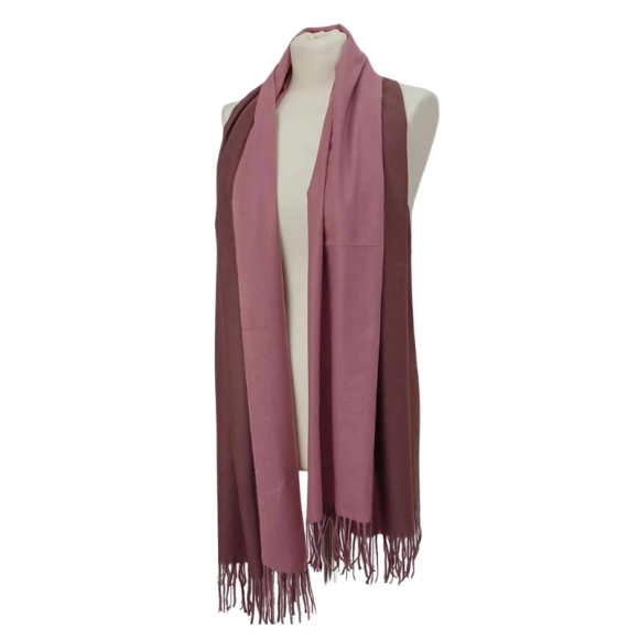 Szal wełniany z runa Kozy Changthangi