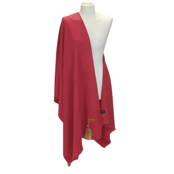 Szal wełniany z runa Kozy Changthangi